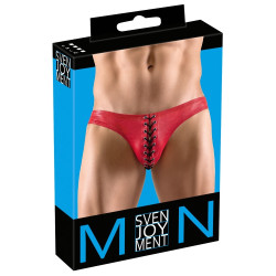 Svenjoyment Slip avec cordon Zonio Rouge